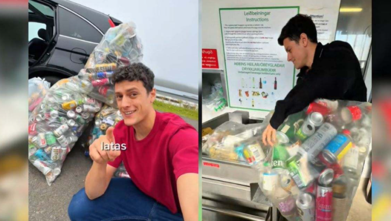 Un español que vive en Islandia revela el dinero que ganan allí por reciclar latas: «No me imagino esto en España»